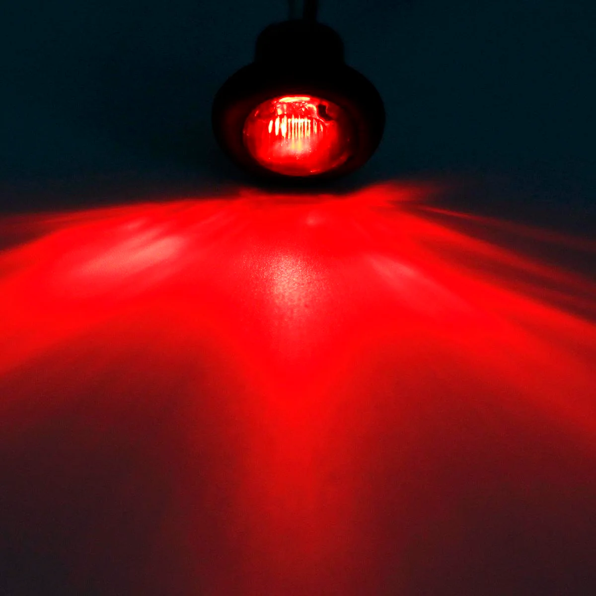 Partsam 20x Amber/Red Truck Trailer Boat 3/4" Round Led Light Round Marker Clearance + Grommet Smoke Lens - Image 7