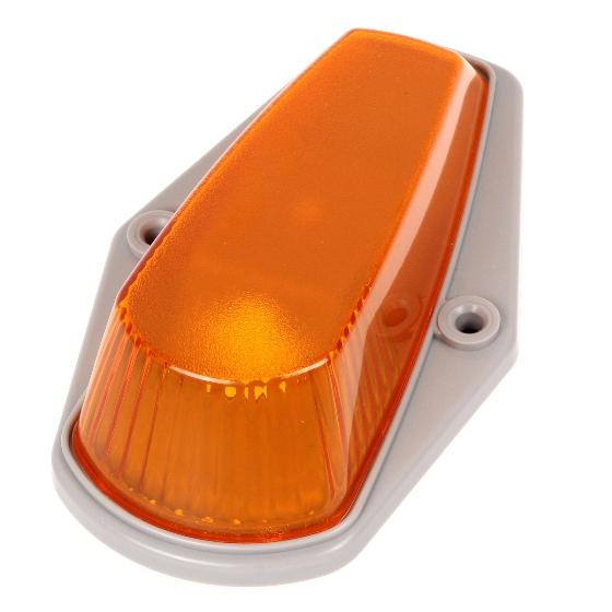 Partsam 5Pcs Amber Cab Marker Light Covers Replacement for F150 F250 F350 Top Roof Clearance Running Lights Lens 1980-1997 Super Duty Pickup Trucks with Base and T10 Sockets Pigtails(w/o Bulbs) - Image 6