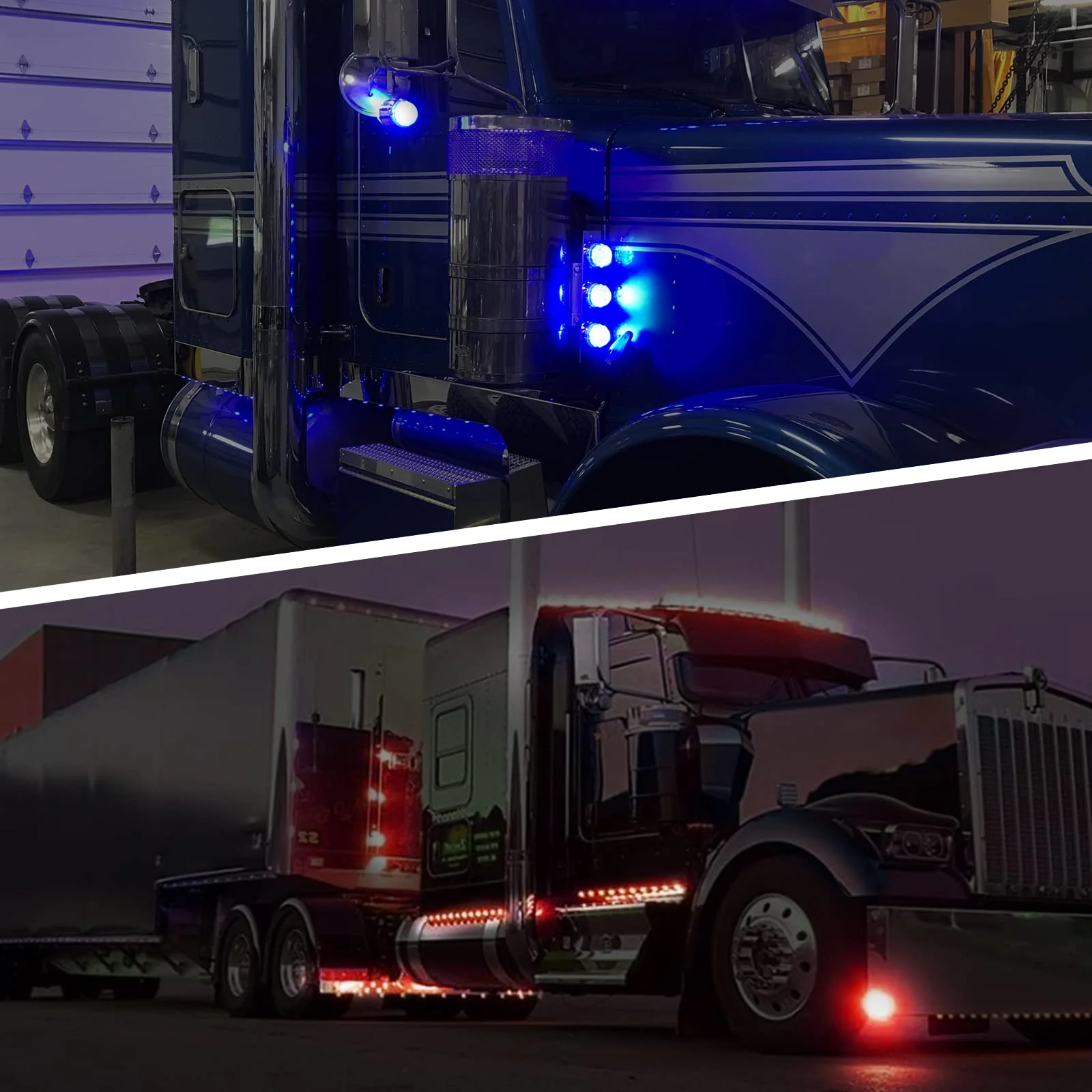 PartsamLed Watermelon Lights Compatible for Freightliner Kenworth Peterbilt - Image 6